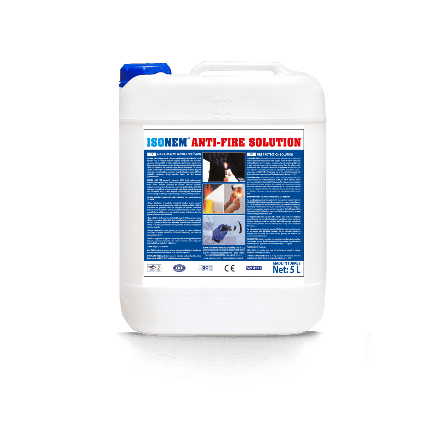 ISONEM ANTIFIRE WOOD VARNISH